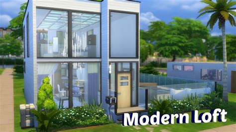 Modern Loft Sims 4 Youtube