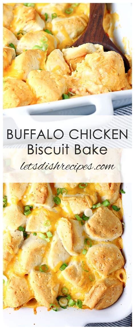 Buffalo Chicken Biscuit Bake Best Chicken Recipes Recipes Baked