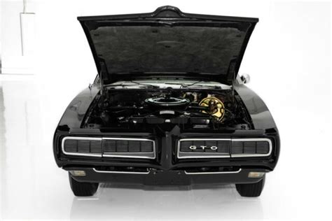 1968 Pontiac Gto Triple Black Gorgeous Winter Clearance Priced