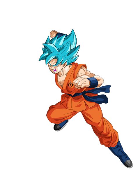 Goku Ssj Dios Azul Fukkatsu No F Render Goku Vs Frieza Fukkatsu No F Clash By