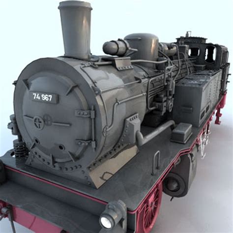 Steam Engine 3d Models For Download Turbosquid