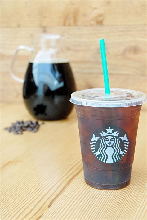 Starbucks Announces Cold Brew Coffee Extra Water