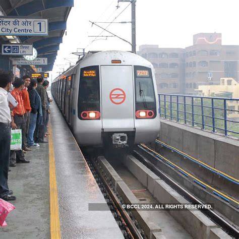 delhi metro rail corporation on tuesday ordered an internal inquiry and lodged a complaint with