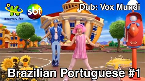 Lazytown Have You Ever Spotacus Who Brazilian Portuguese 🇧🇷 Dub Vox Mundi Youtube