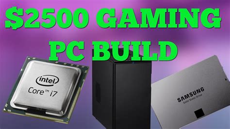 2500 Gaming Pc Build October 2014 Youtube