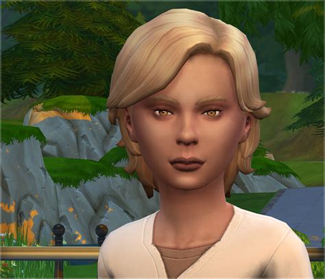 My Sims 4 Blog Default Replacement Child Skin By