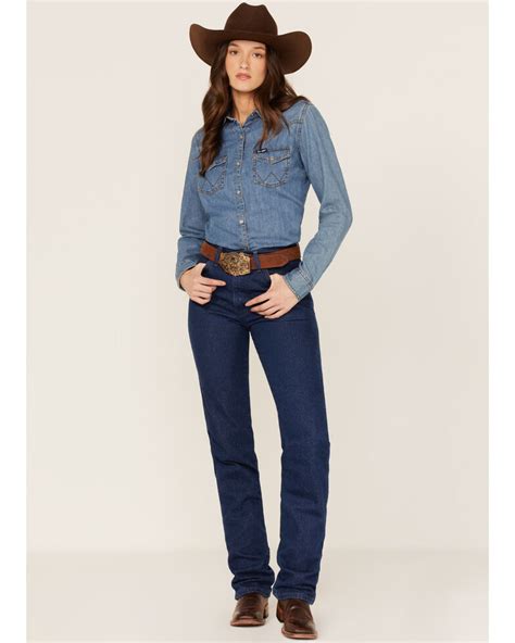 Wrangler Womens Cowboy Cut Slim Fit Jeans Boot Barn