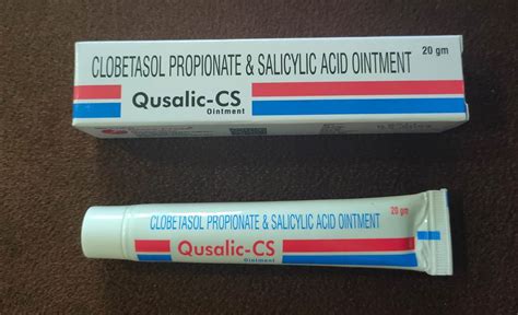 Clobetasol With Salicylic Acid Ointment Qusalic Cs Treats Eczema And Psoriasis