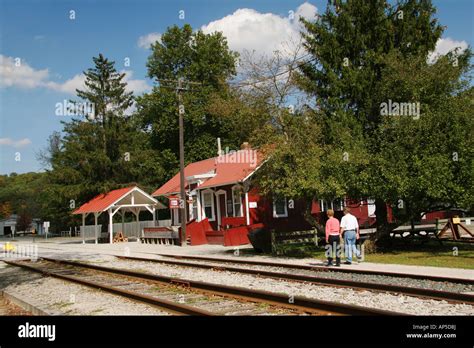 Peninsula Railroad Station Cuyahoga Valley Scenic Railroad Cuyahoga