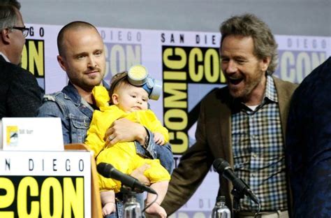 Aaron Paul Brought His Daughter Story To The Breaking Bad Reunion At