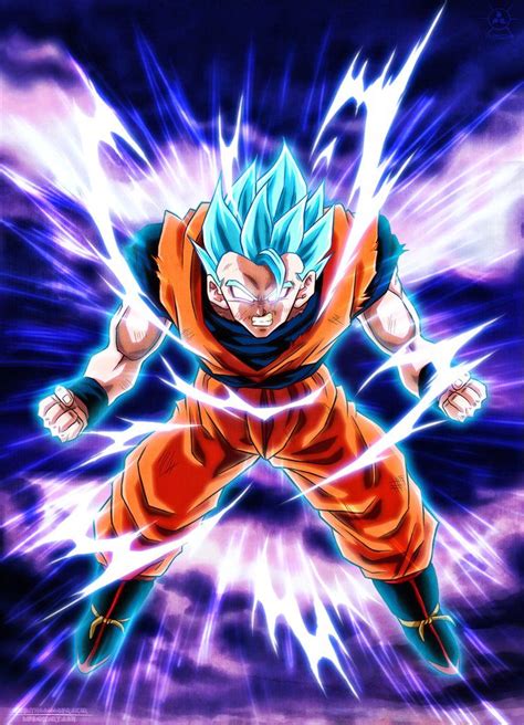 Gohan Ssj Blue By Naruto999 By Roker Dragon Ball Goku Anime Dragon