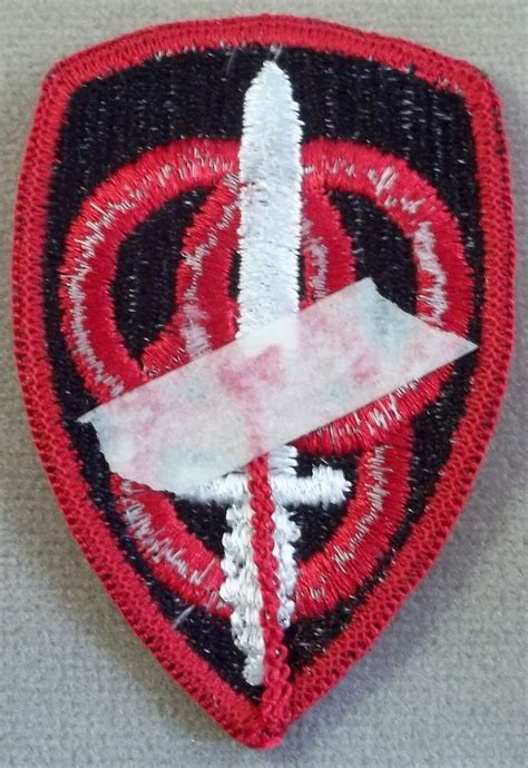 Us Army 3rd Personnel Command Full Color Merrowed Edge Patch Ebay