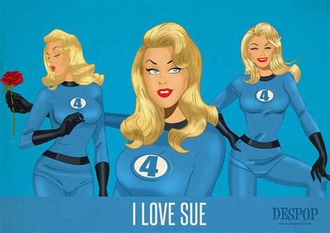 I Love Sue Storm By Despop On Deviantart Comic Book Girl Invisible