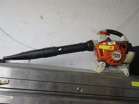 Starting a stihl chainsaw isn't too different to starting any other. Stihl BG86 Gas Leaf Blower
