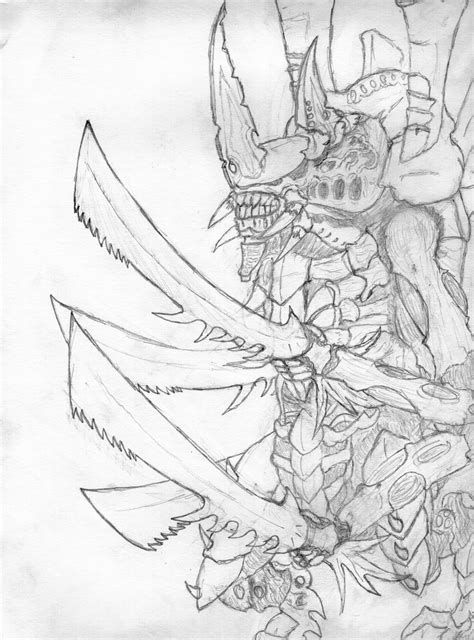 Tyranids Swarmlord By Pinilo On Deviantart
