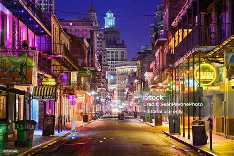 Bourbon Street New Orleans Stock Photo Download Image Now New
