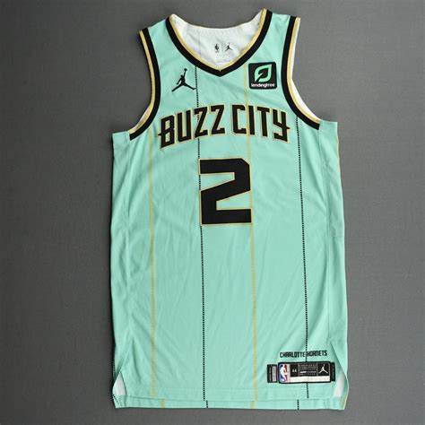 Lamelo Ball Charlotte Hornets Game Worn City Edition Jersey 2020