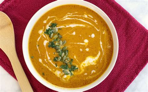 How To Make Creamy Vegan Pumpkin Soup In Under 30 Minutes Pumpkin Soup