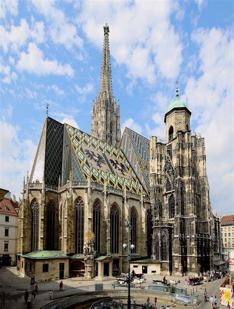 Saint Stephens Cathedral In Vienna Austria Built 1137 60