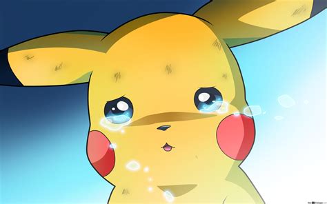 Hd Wallpaper Pikachu Crying 2560x1600 Download Hd Wallpaper