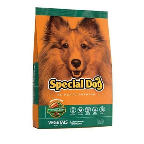 Ração Special Dog Cães Adultos Vegetais 20 Kg Petbox