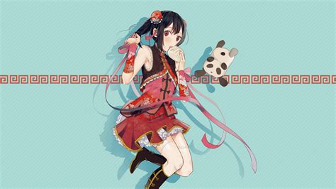 Anime Girl Kawaii Wallpaper 4k Hachiman Wallpaper