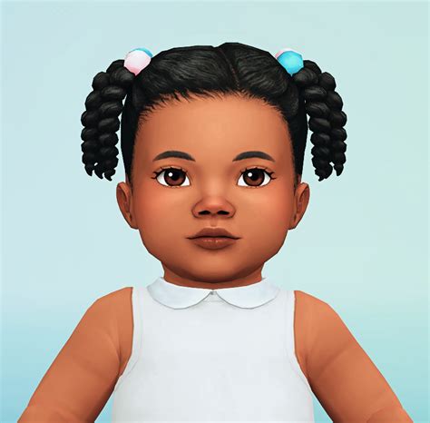 For The Curly Babies 🍼 Sims Hair Sims 4 Toddler Sims Baby