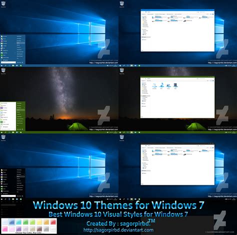 Windows 10 Themes Deviantart Officialxaser