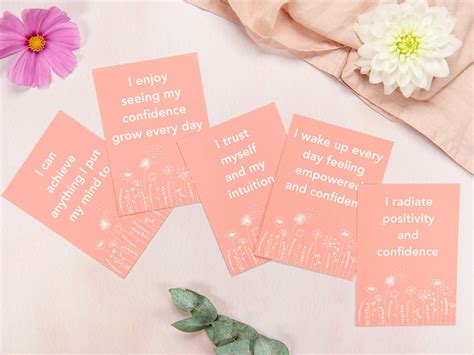 Positive Affirmation T Box For Confidence Etsy