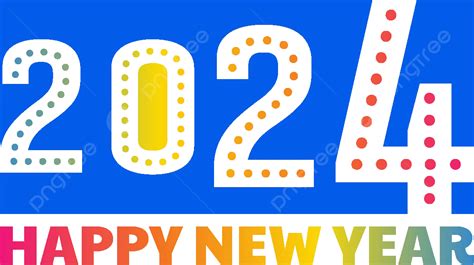 그라디언트 3d 새해 복 많이 받으세요 2024 벡터 2024년 새해 2024년 새해 Png 일러스트 및 벡터 에 대한