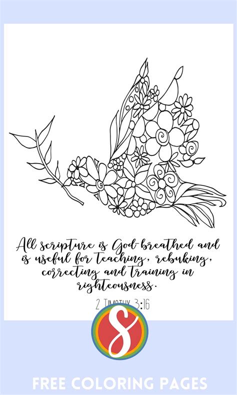 2 Timothy Free Printable Coloring Pages — Stevie Doodles