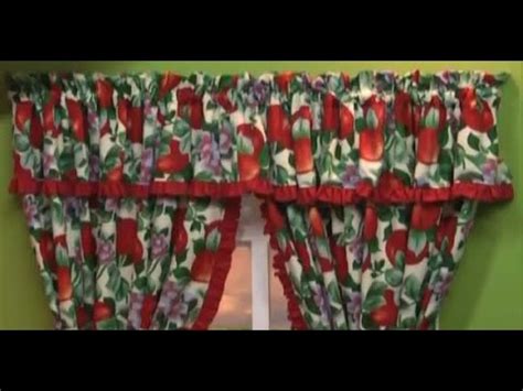 Floral pure linen curtains cafe curtains cocina valance paneles cortinas patrón de amapolas ligero. Como hacer una Cortina para la Cocina. Sonia Franco. 2/5 ...