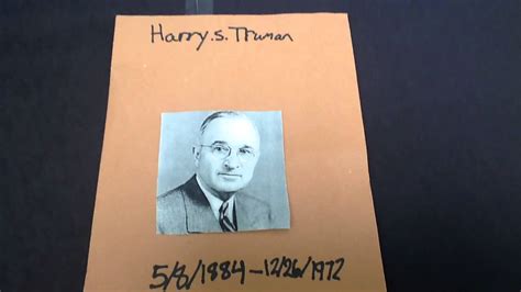Harry S Truman S Later Life P Youtube
