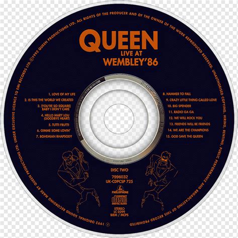 En vivo en wembley 86 disco compacto de la reina del álbum de música