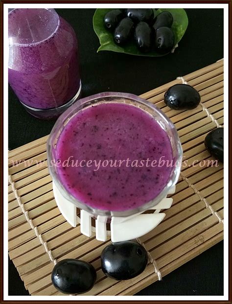 Jamun Fruit Juice Recipe Seduce Your Tastebuds