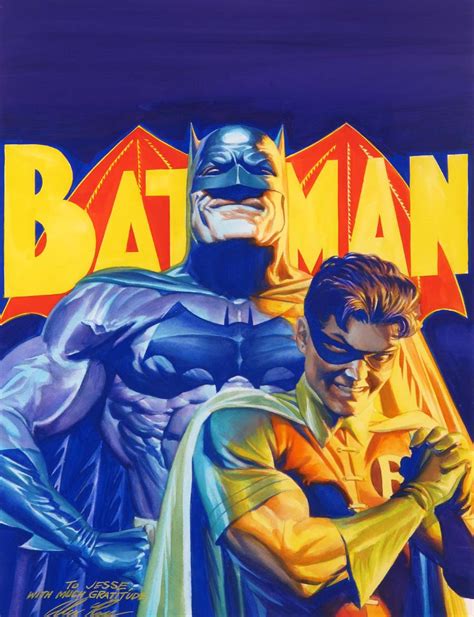 Batman And Robin By Alex Ross Rcomicbooks