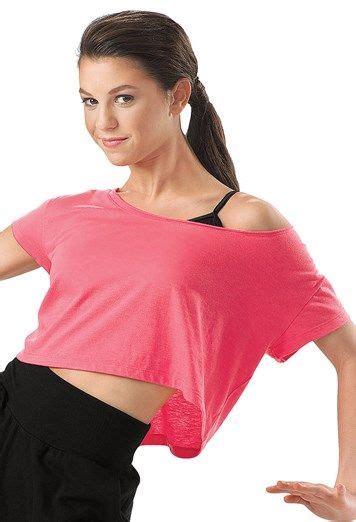 Oversized Cropped Tee Urban Groove Hip Hop Crop Tops Dance Outfits
