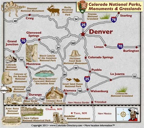 √ Map Of New Mexico National Parks And Monuments