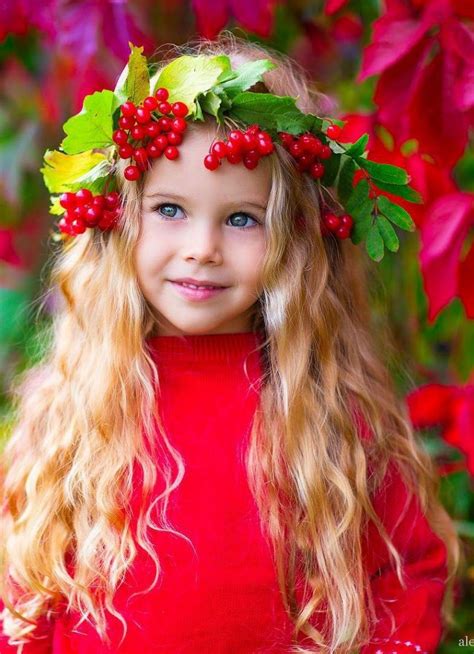 Фотография Beautiful Children Beautiful Little Girls Floral Prints