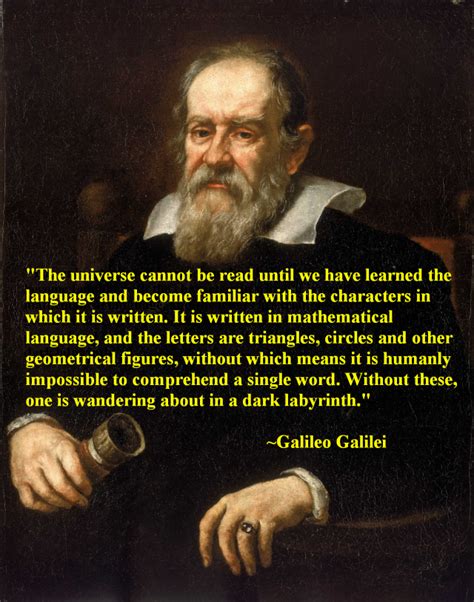 Galileo Galilei On The Language Of The Universe Thunderbolt And