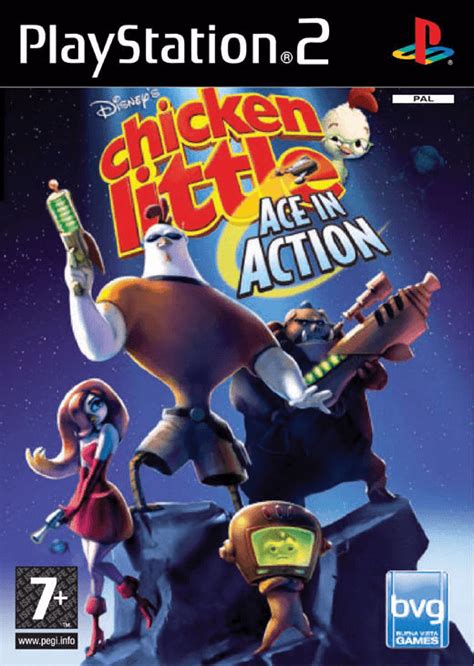 Disneys Chicken Little Ace In Action Sony Playstation 2