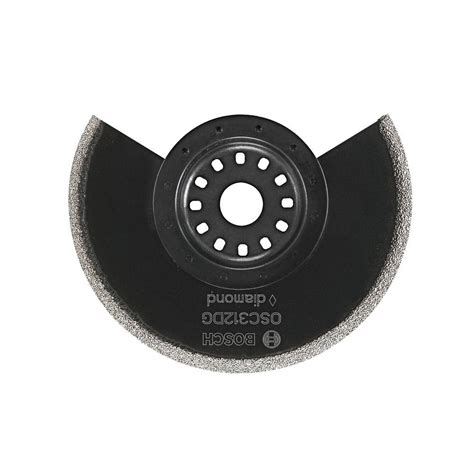 Bosch 3 1 2 X 1 8 In Diamond Grit Segment Oscillating Tool Blade For