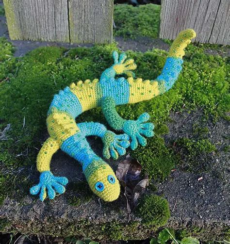 Free Pattern Adorable Gecko Frecko Daily Crochet