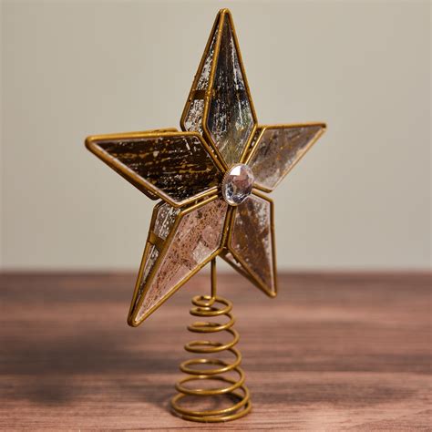 Mirrored Star Tree Topper 80 Acre Market