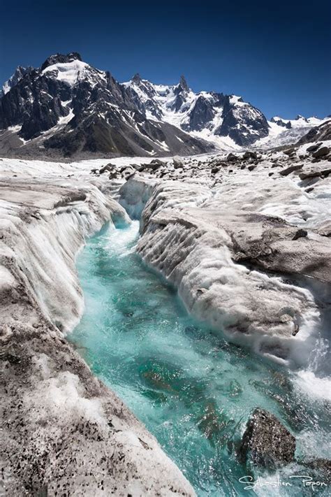 Mer De Glace Chamonix Mont Blanc Beautiful Landscapes Beautiful Places