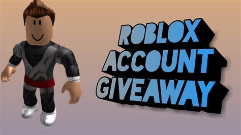 Roblox Account Giveaway With Robux Youtube