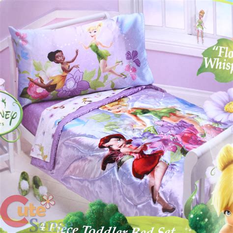 Tinkerbell bedding, tinkerbell comforter, tinkerbell. Disney Tinkerbell Fairies Toddler Bedding Comforter Set ...