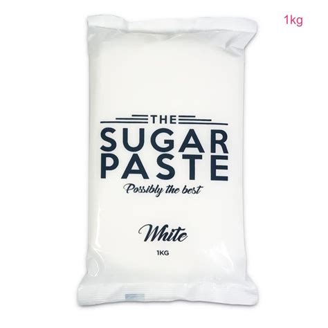 The Sugar Paste 1kg White Fondant Sugarpaste Icing From Only £301