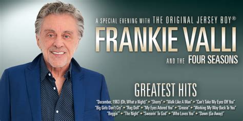 Frankie Valli And The Four Seasons Tickets 2nd December Kiva Auditorium
