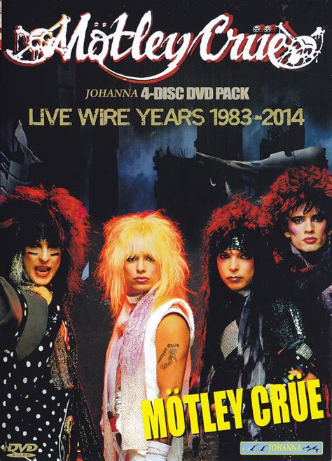 Motley Crue - Live Wire Years 1983-2014 (4Pro-DVDR) Johanna. JPD-711 | DiscJapan